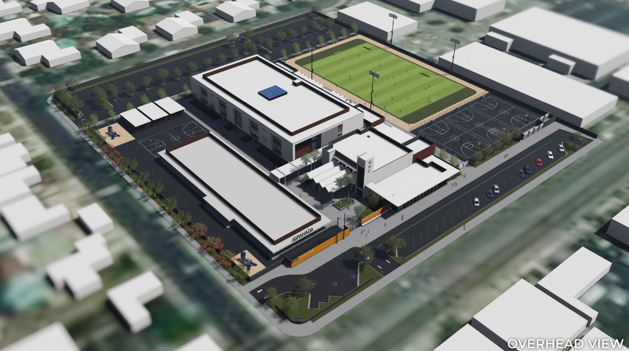 Granada Hills Charter - New TK-8 School Facility - C.W. Driver