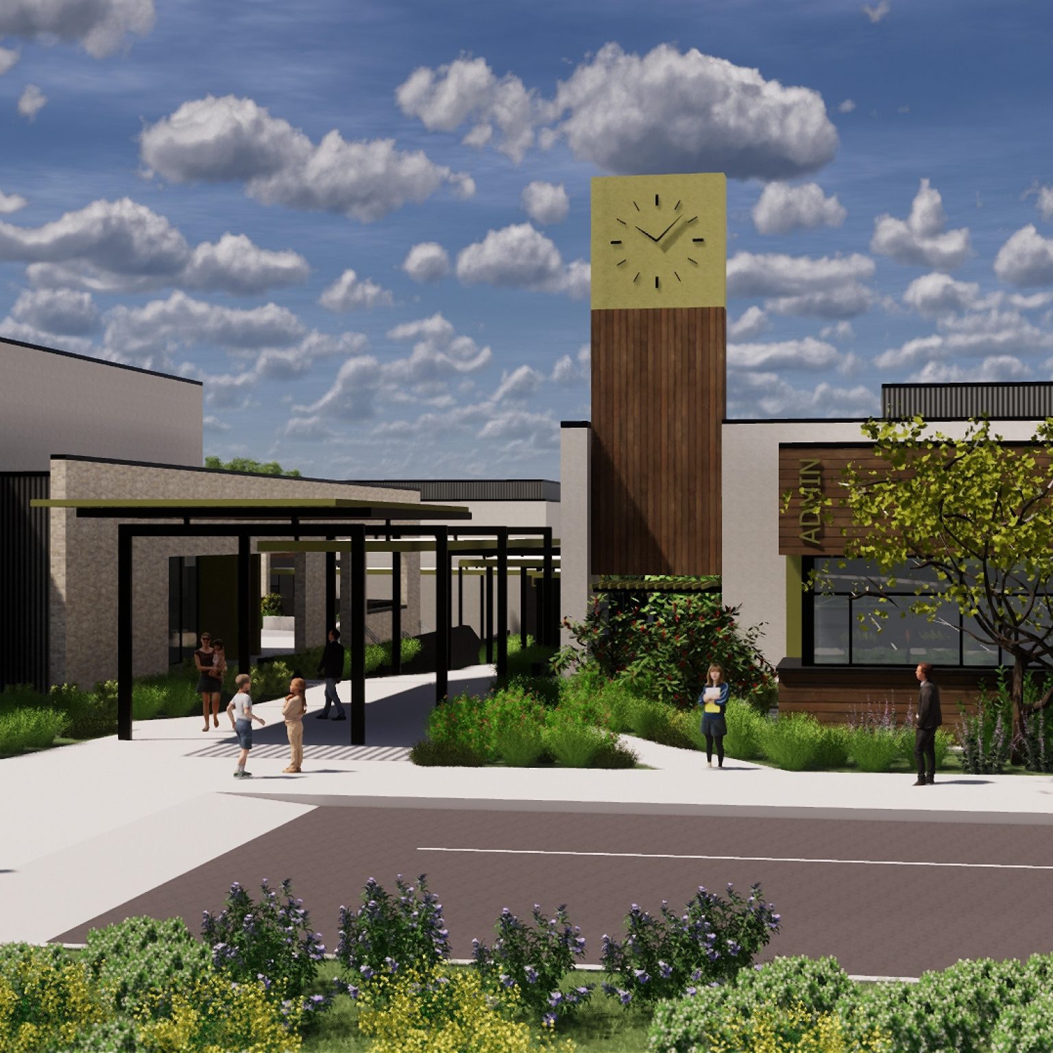 C.W. Driver Companies Breaks Ground On A New K8 School In Irvine